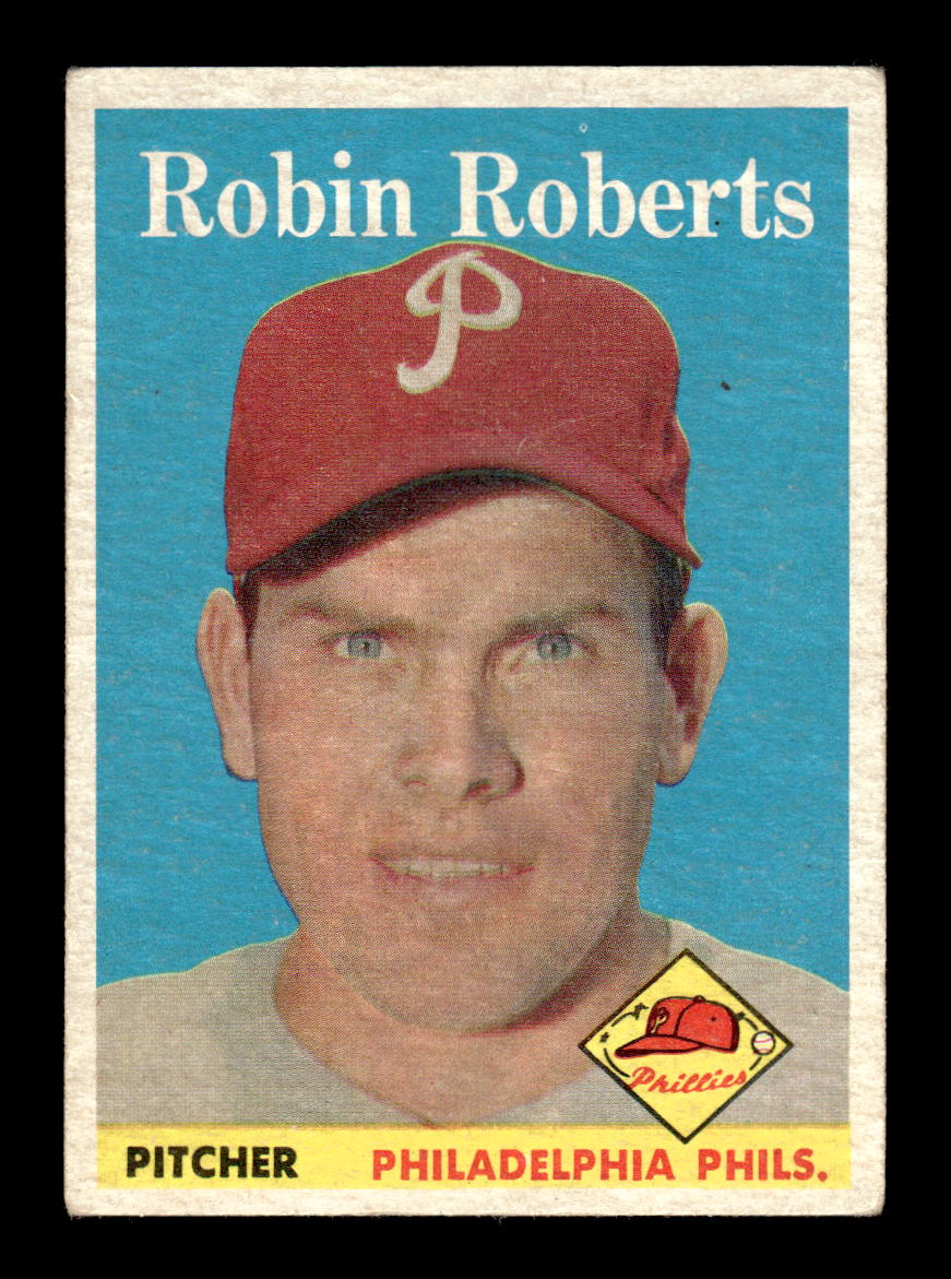 1958 Topps #90 Robin Roberts Philadelphia Phillies VGEX KC10009613