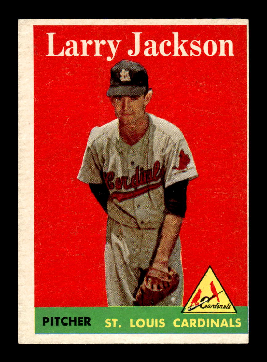 1958 Topps #97a Larry Jackson St. Louis Cardinals EX KC10009619
