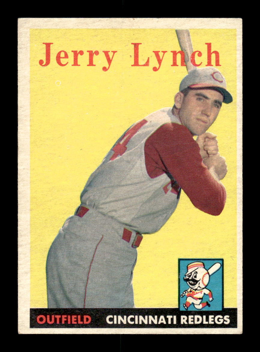 1958 Topps #103 Jerry Lynch Cincinnati Redlegs EX KC10009625