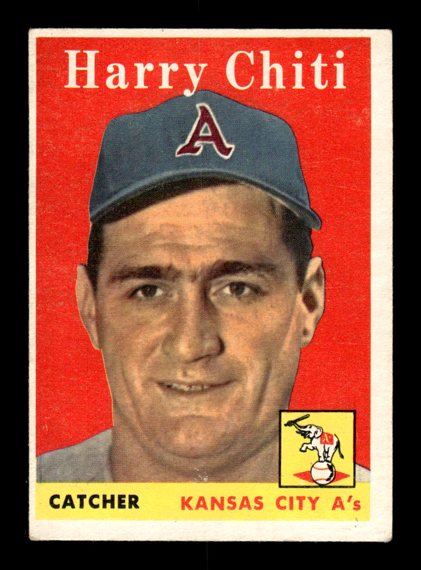 1958 Topps #119 Harry Chiti Kansas City Athletics EX KC10009640