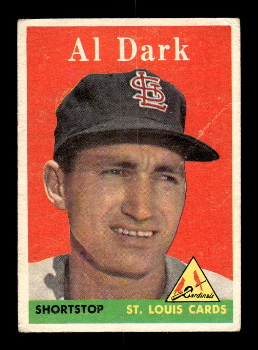 1958 Topps #125 Al Dark St. Louis Cardinals VG KC10009646