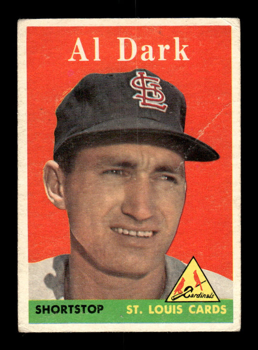 1958 Topps #125 Al Dark St. Louis Cardinals VG KC10009646