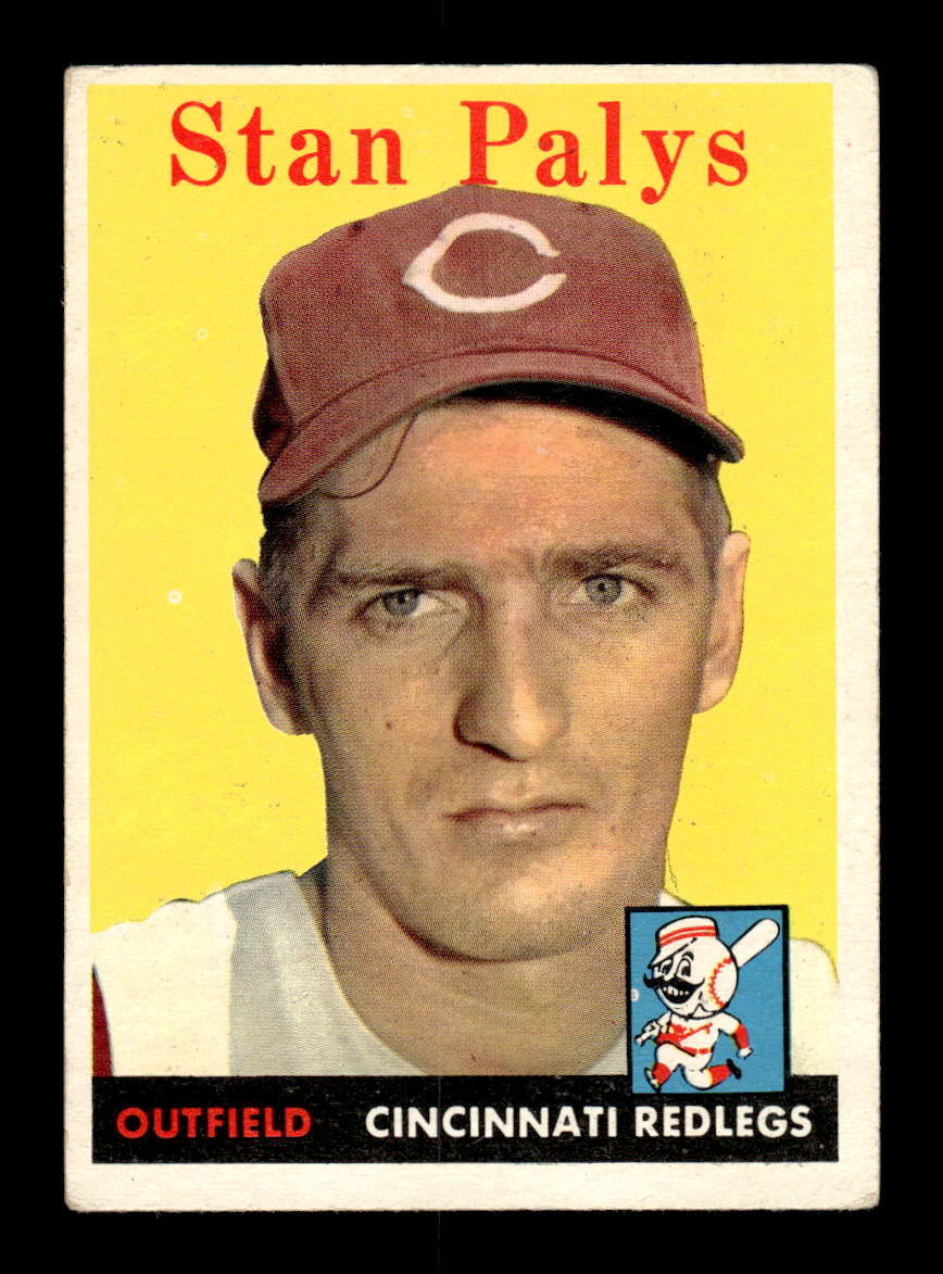1958 Topps #126 Stan Palys Cincinnati Redlegs EX KC10009647