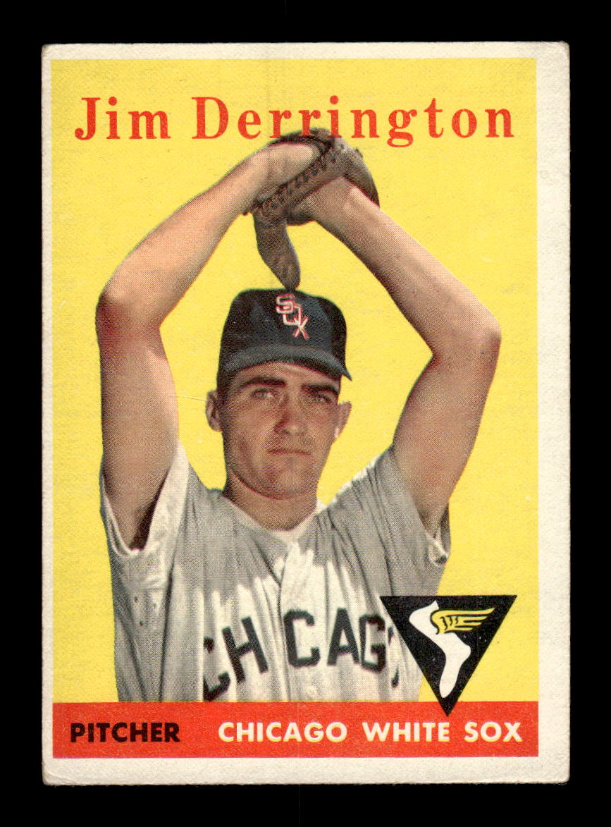 1958 Topps #129 Jim Derrington Chicago White Sox EX KC10009650
