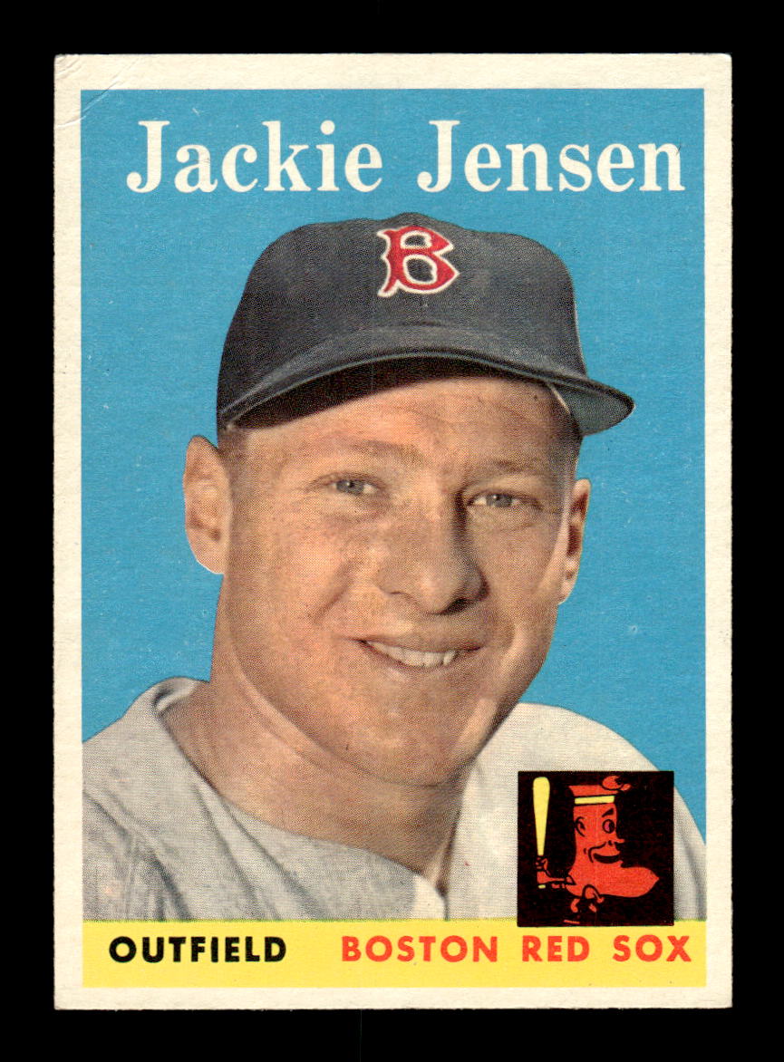 1958 Topps #130 Jackie Jensen Boston Red Sox VGEX KC10009651