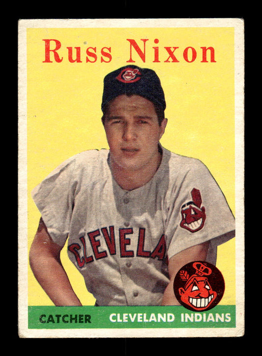 1958 Topps #133 Russ Nixon Cleveland Indians EX KC10009654