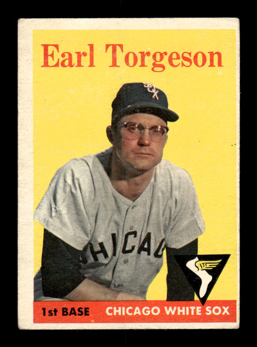 1958 Topps #138 Earl Torgeson Chicago White Sox EX KC10009659