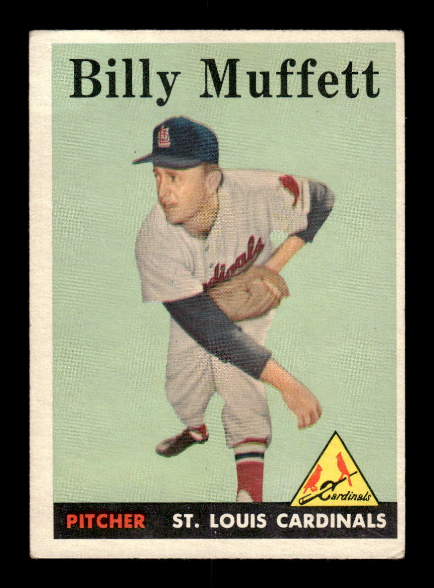 1958 Topps #143 Billy Muffett St. Louis Cardinals EX KC10009664