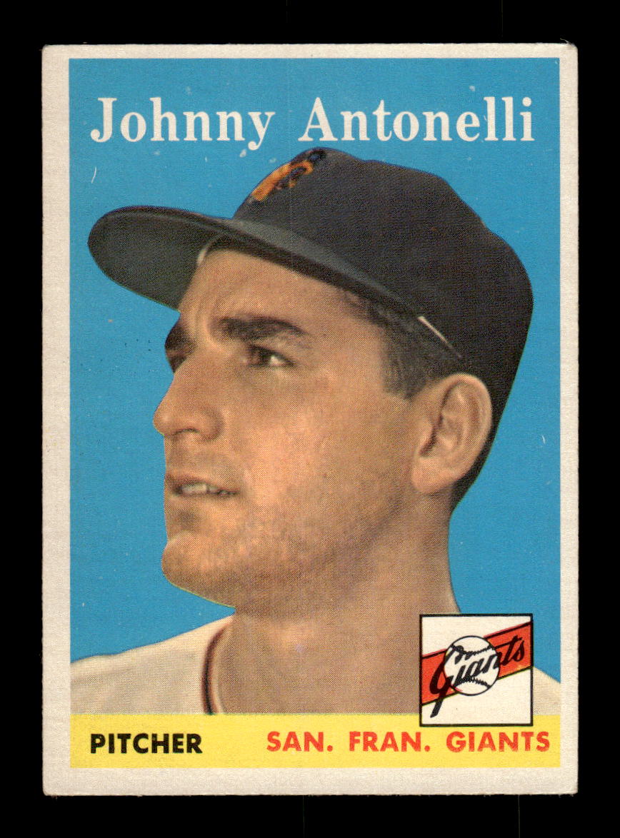 1958 Topps #152 Johnny Antonelli San Francisco Giants EX KC10009671