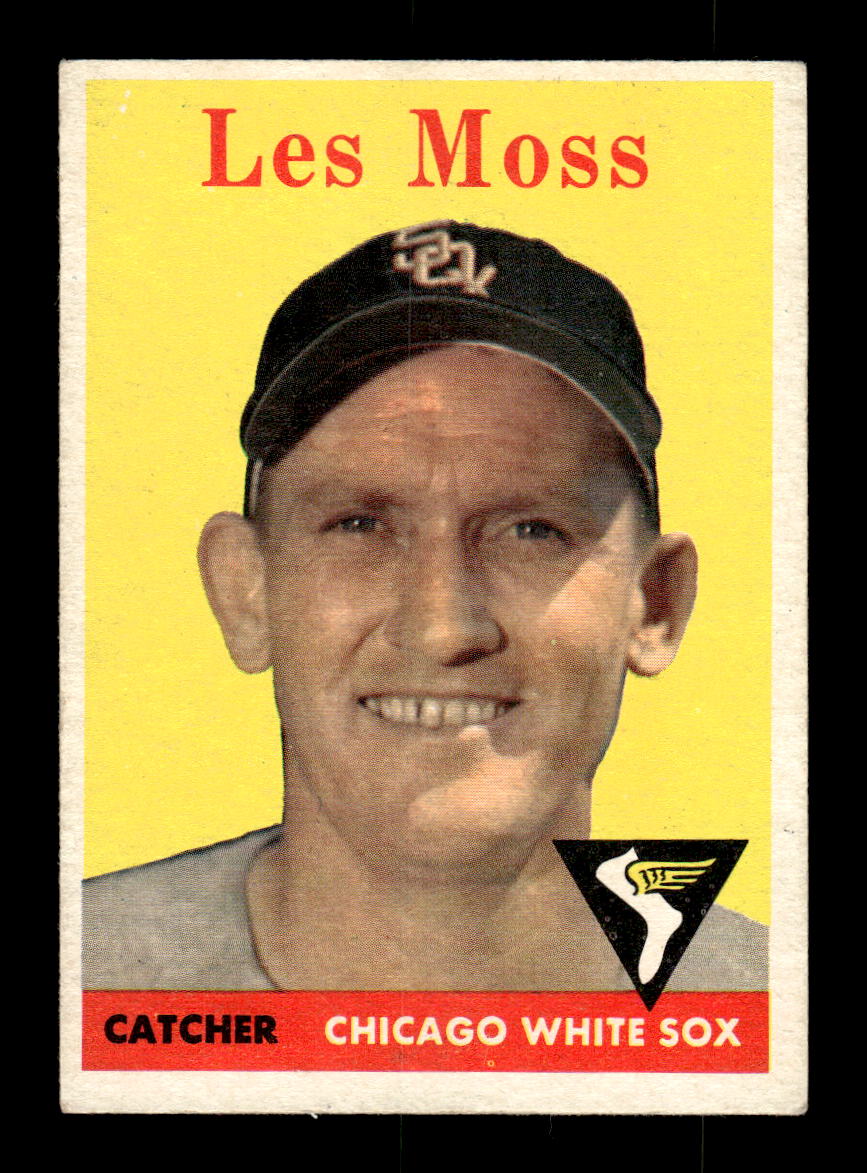1958 Topps #153 Les Moss Chicago White Sox EX KC10009672