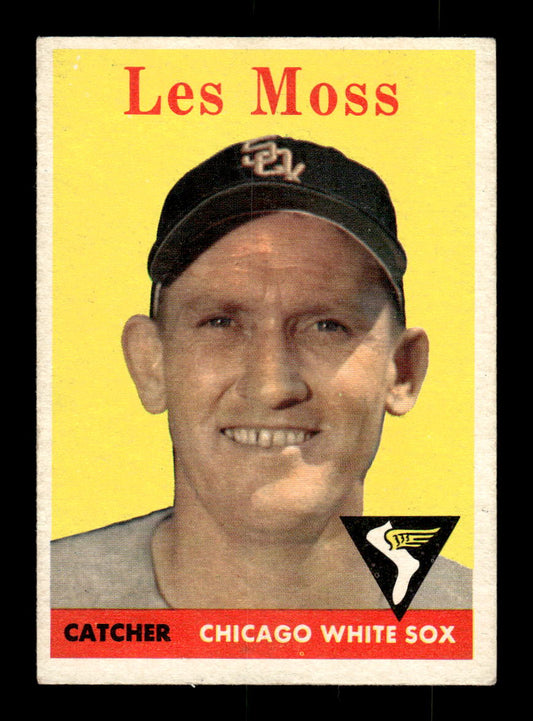 1958 Topps #153 Les Moss Chicago White Sox EX KC10009672
