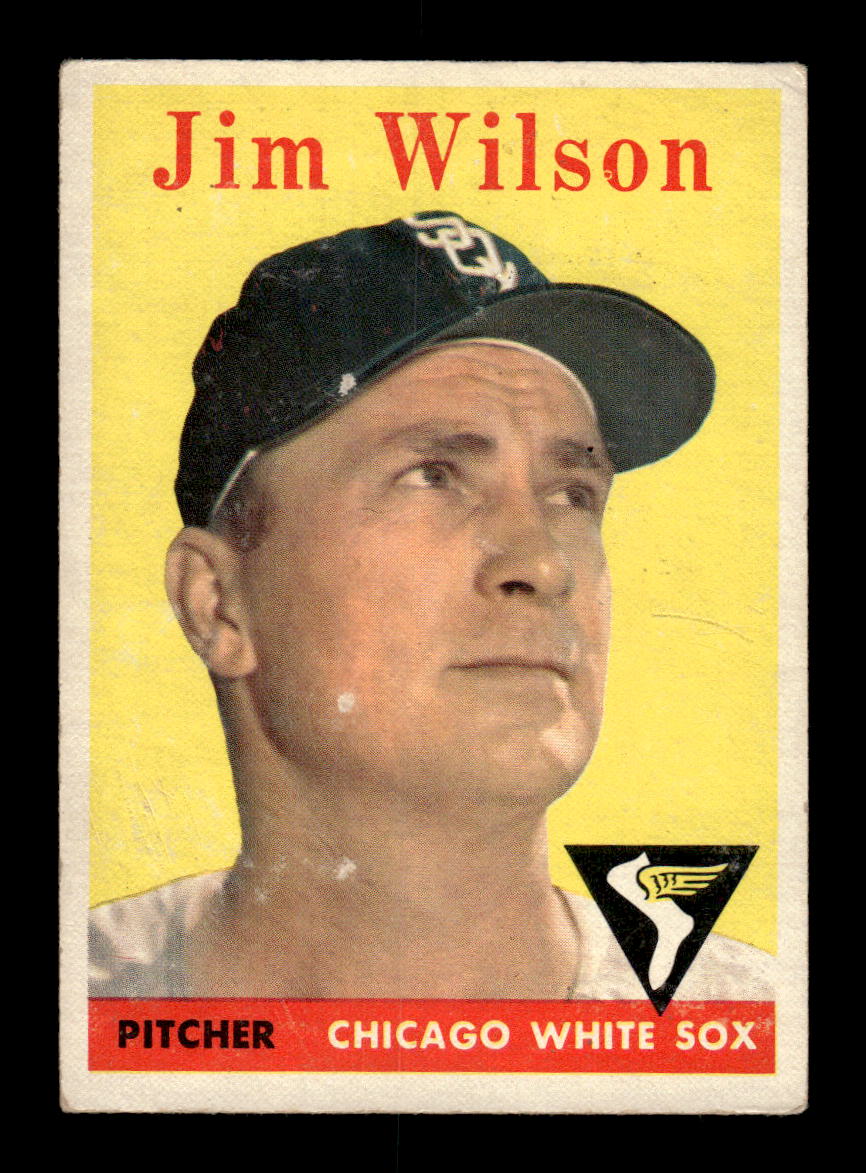 1958 Topps #163 Jim Wilson Chicago White Sox VG KC10009682
