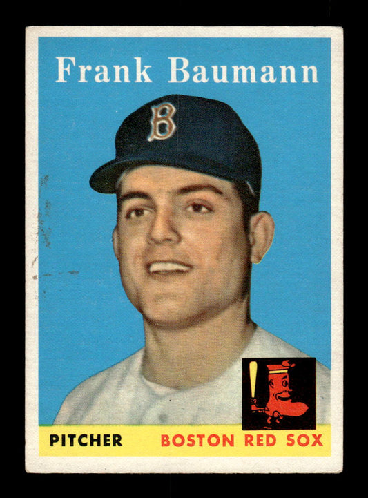 1958 Topps #167 Frank Baumann Boston Red Sox EX KC10009686