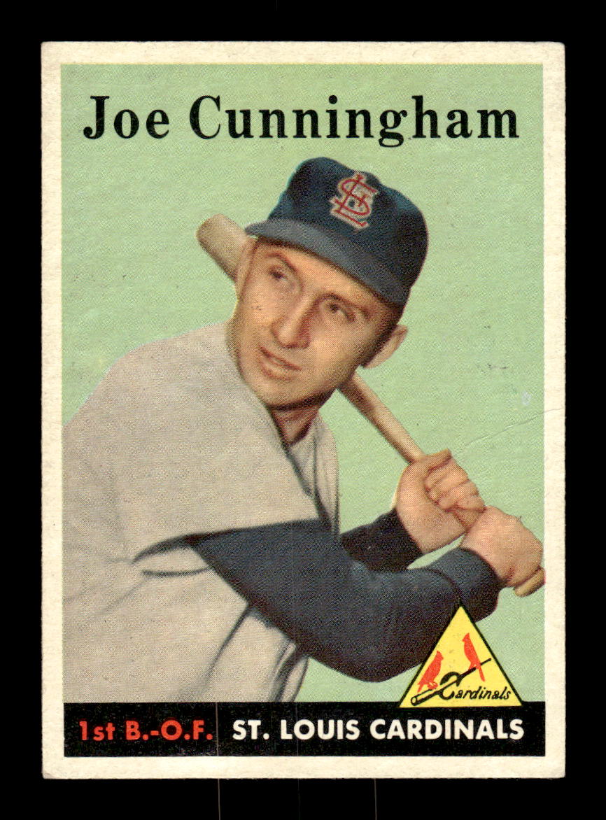 1958 Topps #168 Joe Cunningham St. Louis Cardinals VG KC10009687