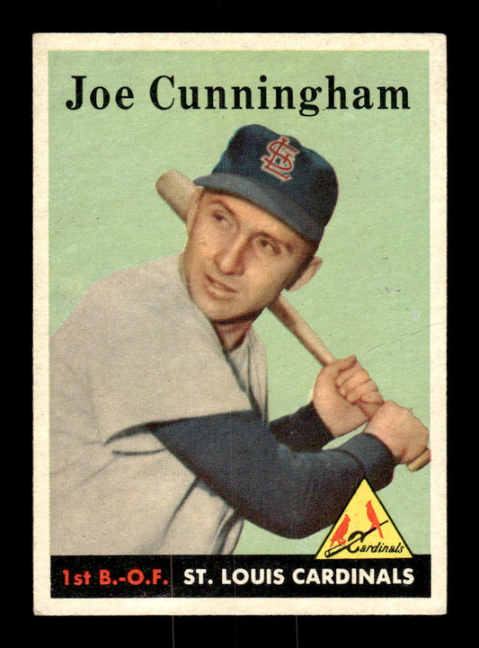 1958 Topps #168 Joe Cunningham St. Louis Cardinals VG KC10009687