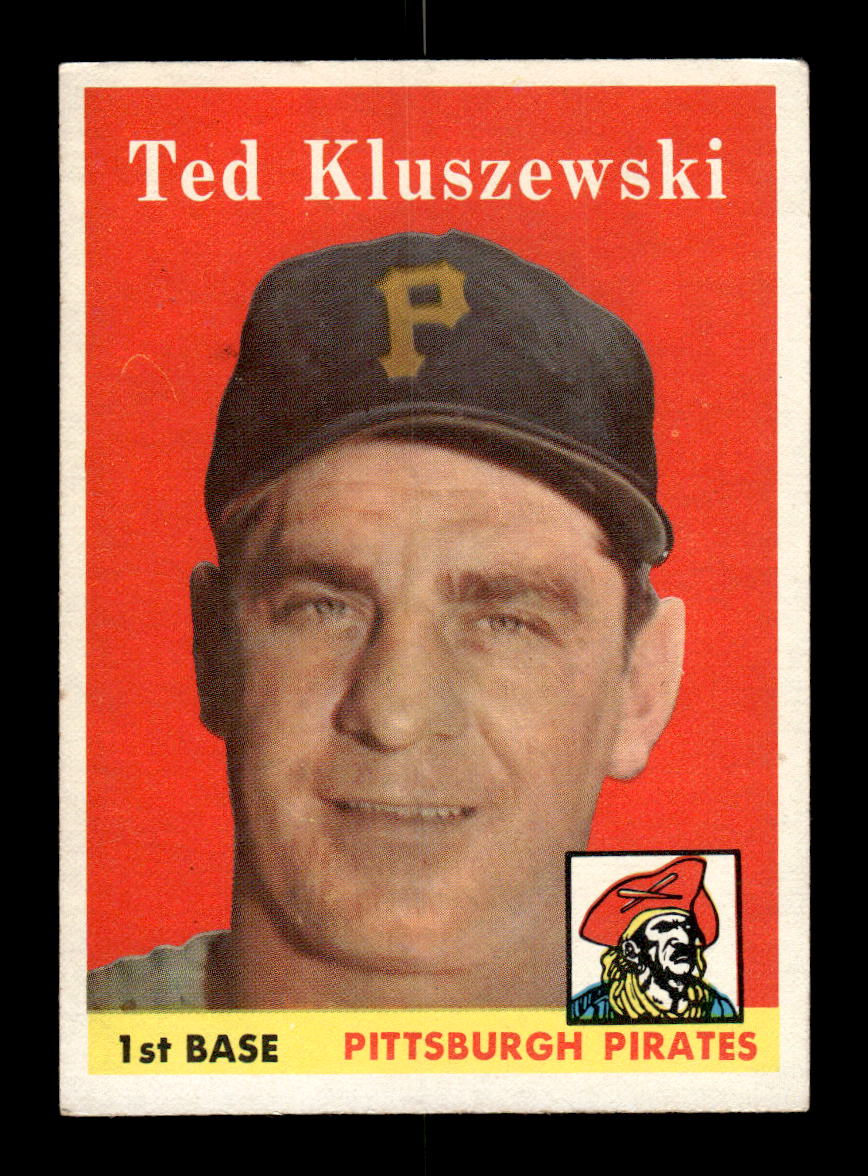 1958 Topps #178 Ted Kluszewski Pittsburgh Pirates EX KC10009697