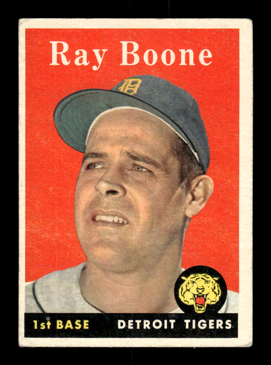 1958 Topps #185 Ray Boone Detroit Tigers VGEX KC10009704