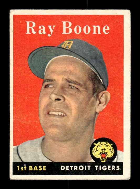 1958 Topps #185 Ray Boone Detroit Tigers VGEX KC10009704