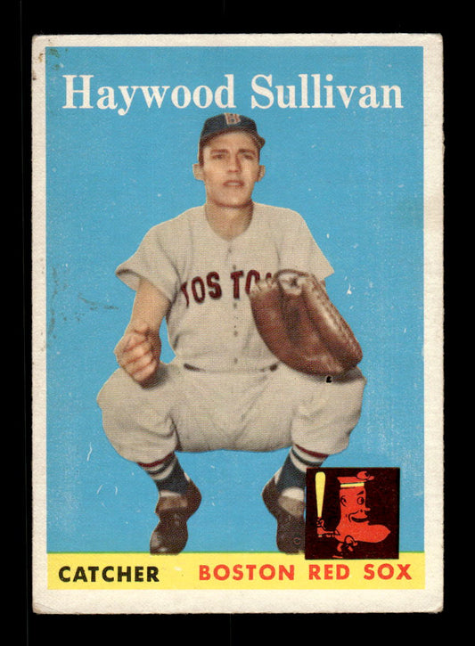 1958 Topps #197 Haywood Sullivan Boston Red Sox VGEX KC10009715