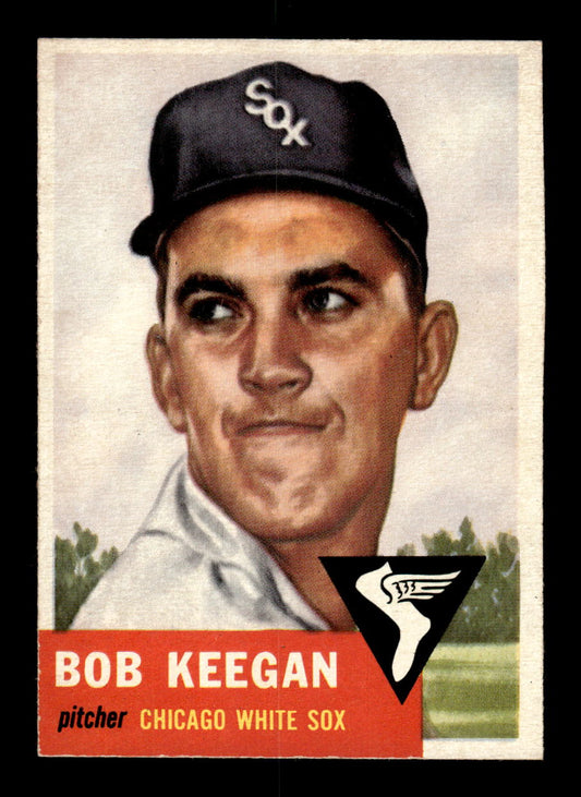 1953 Topps #196 Bob Keegan Chicago White Sox EXMT HOF10009730