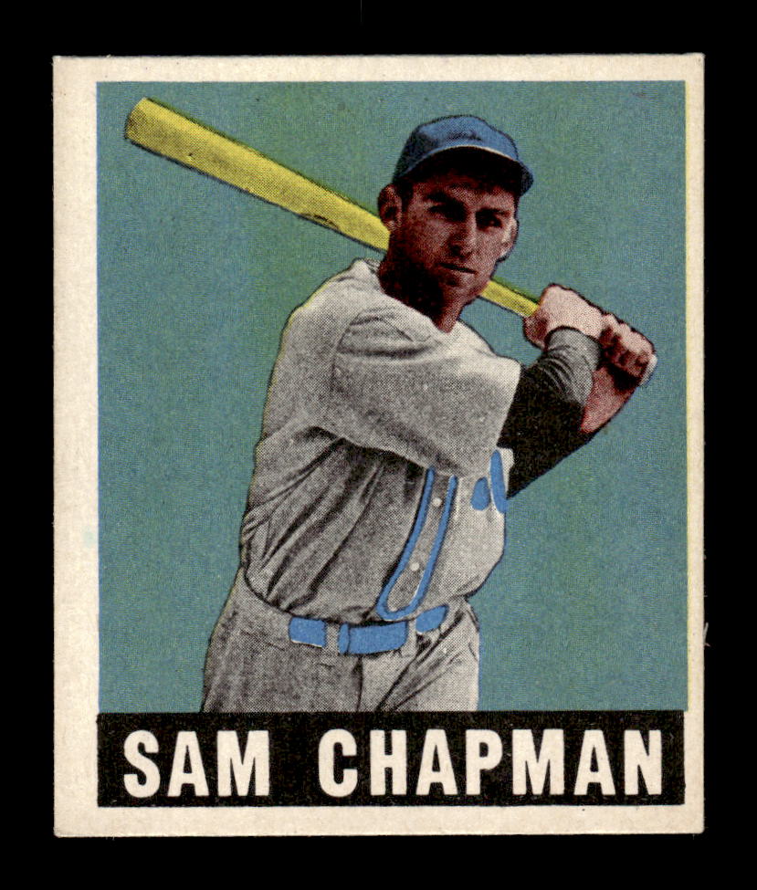 1948-49 Leaf #26 Sam Chapman Philadelphia Athletics EX SHARP HOF10009737