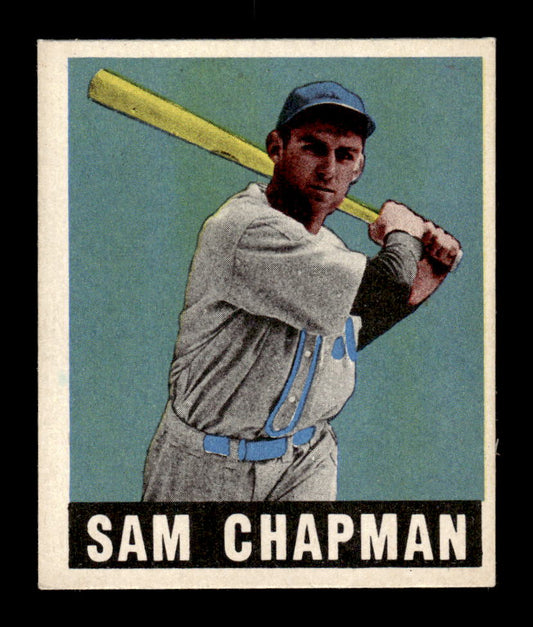 1948-49 Leaf #26 Sam Chapman Philadelphia Athletics EX SHARP HOF10009737
