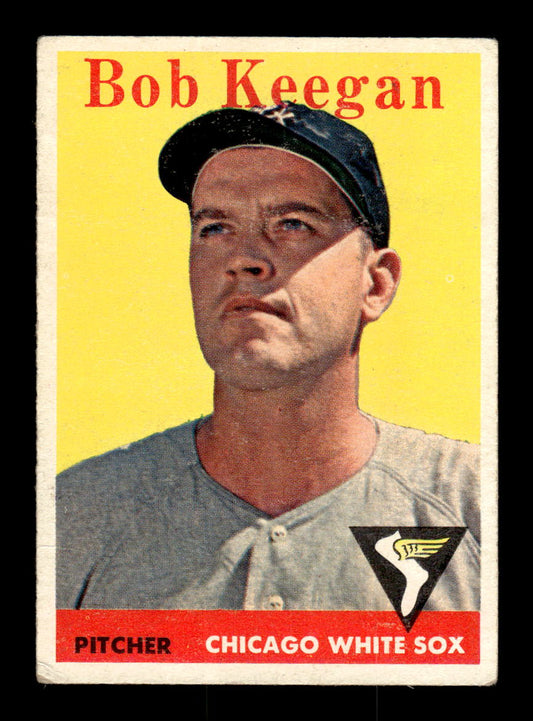 1958 Topps #200 Bob Keegan Chicago White Sox VGEX HOF10009745