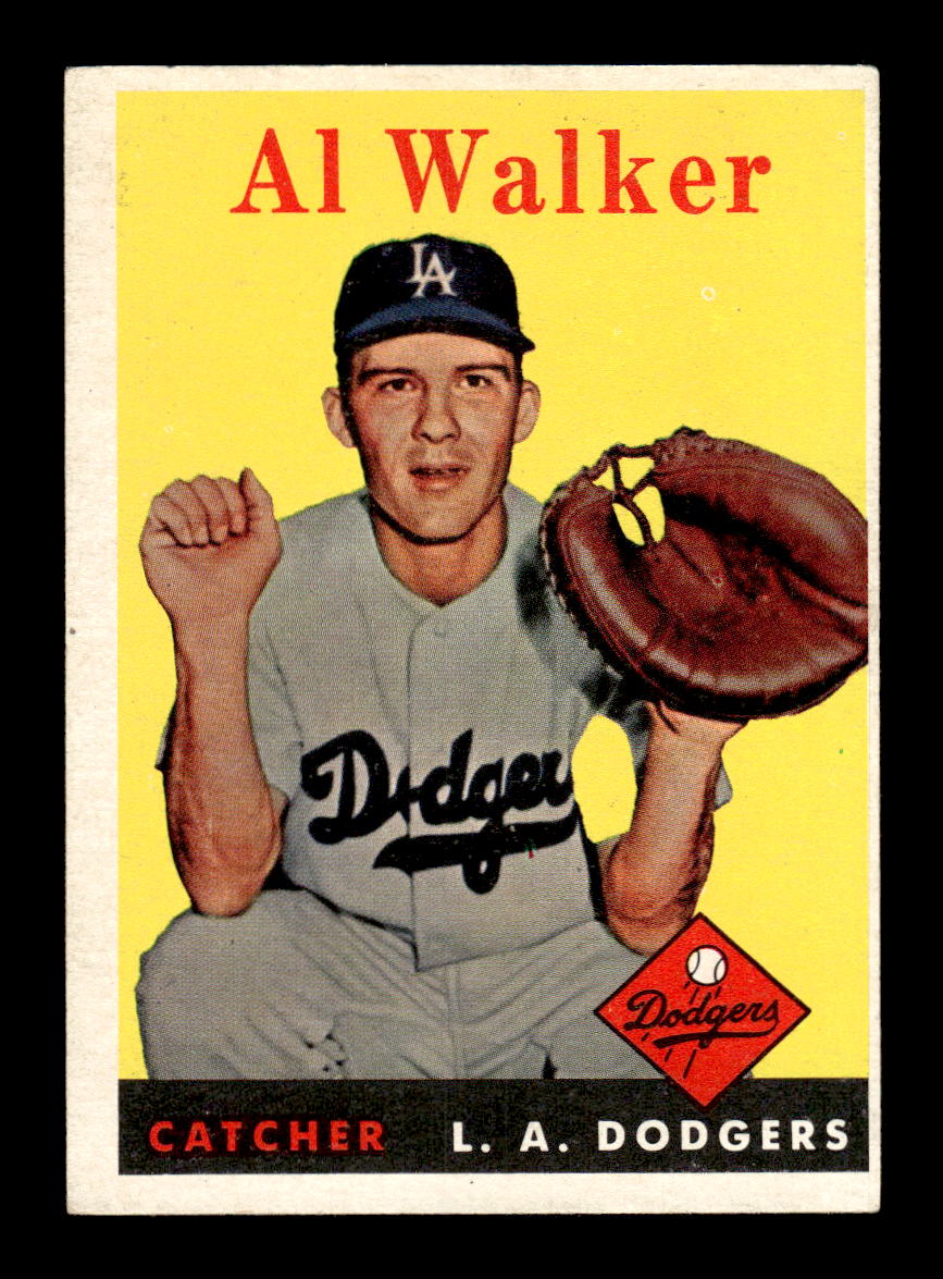 1958 Topps #203 Al Walker Los Angeles Dodgers EX HOF10009748