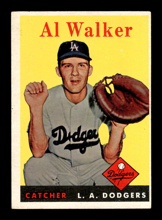 1958 Topps #203 Al Walker Los Angeles Dodgers EX HOF10009748