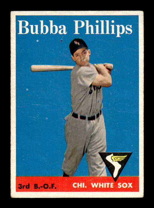 1958 Topps #212 Bubba Phillips Chicago White Sox VGEX HOF10009757