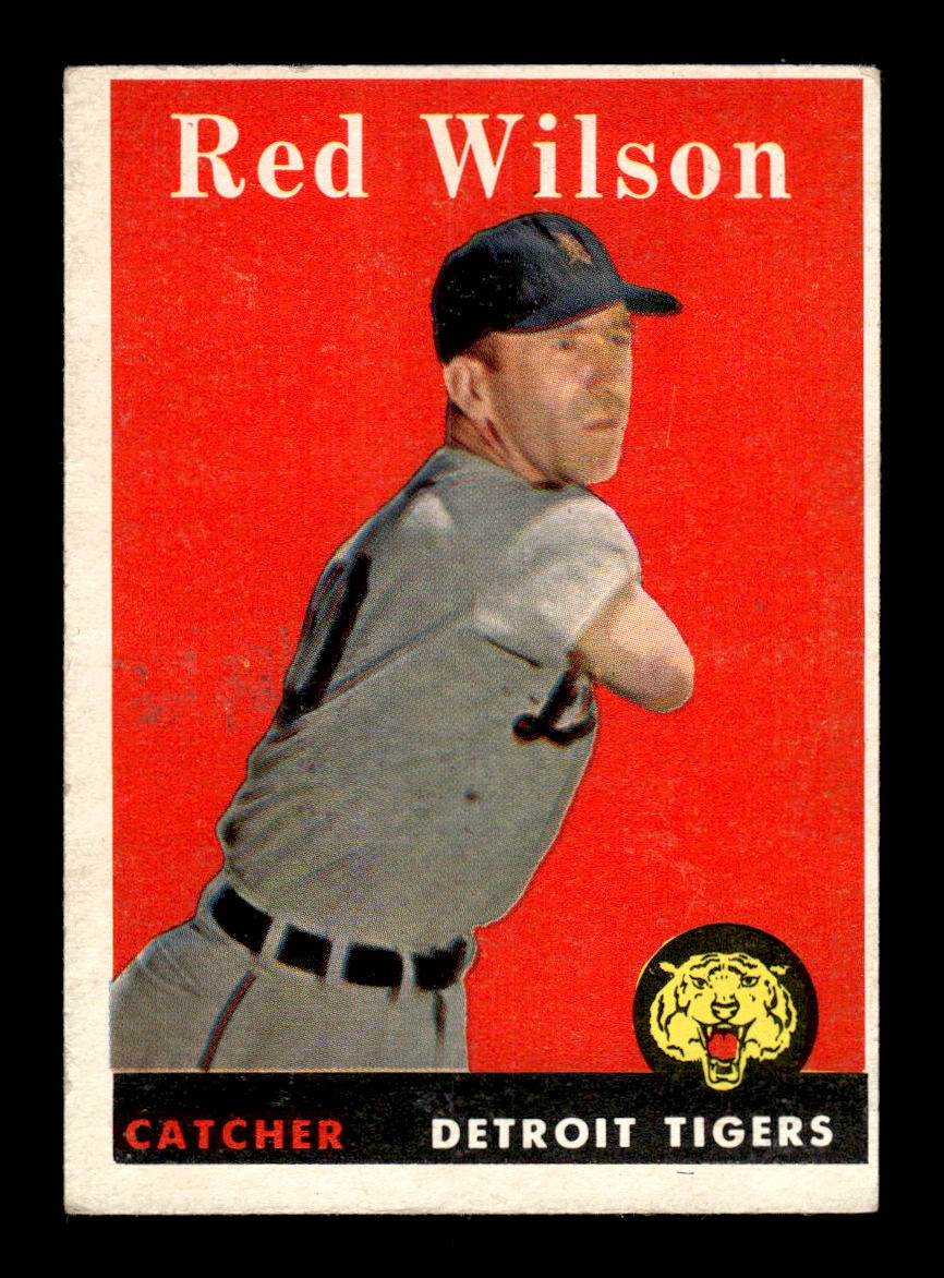 1958 Topps #213 Red Wilson Detroit Tigers VGEX HOF10009758