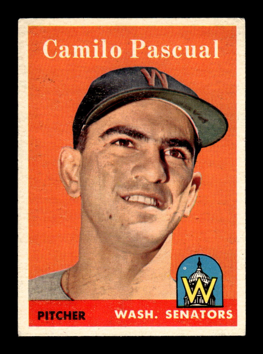 1958 Topps #219 Camilo Pascual Washington Senators EX HOF10009764