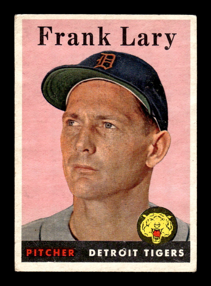 1958 Topps #245 Frank Lary Detroit Tigers VGEX HOF10009790