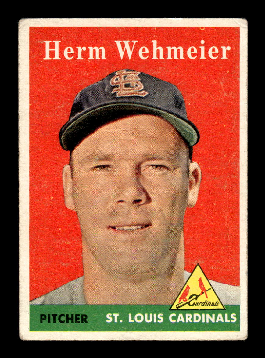1958 Topps #248 Herm Wehmeier St. Louis Cardinals VGEX HOF10009793