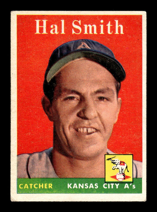 1958 Topps #257 Hal Smith Kansas City Athletics VGEX HOF10009801