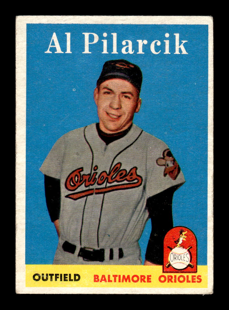 1958 Topps #259 Al Pilarcik Baltimore Orioles VGEX HOF10009803