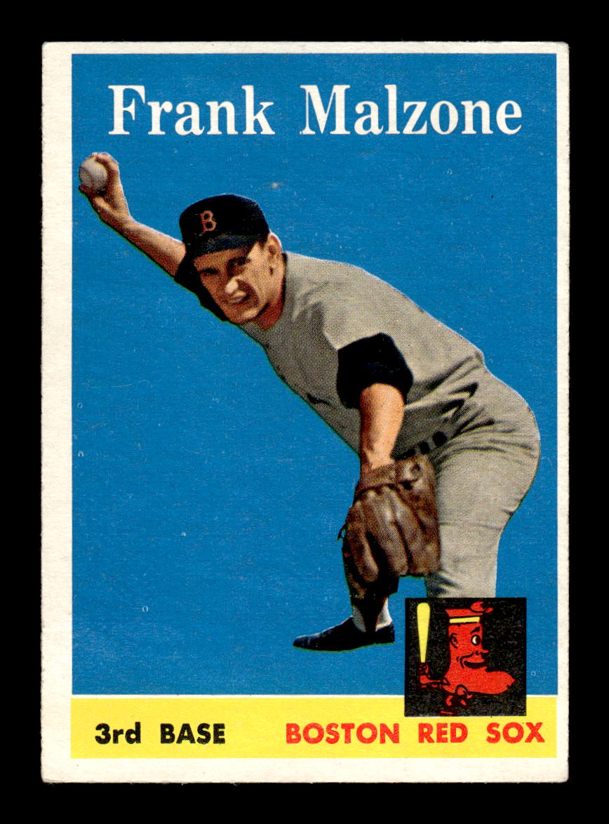 1958 Topps #260 Frank Malzone Boston Red Sox VGEX HOF10009804