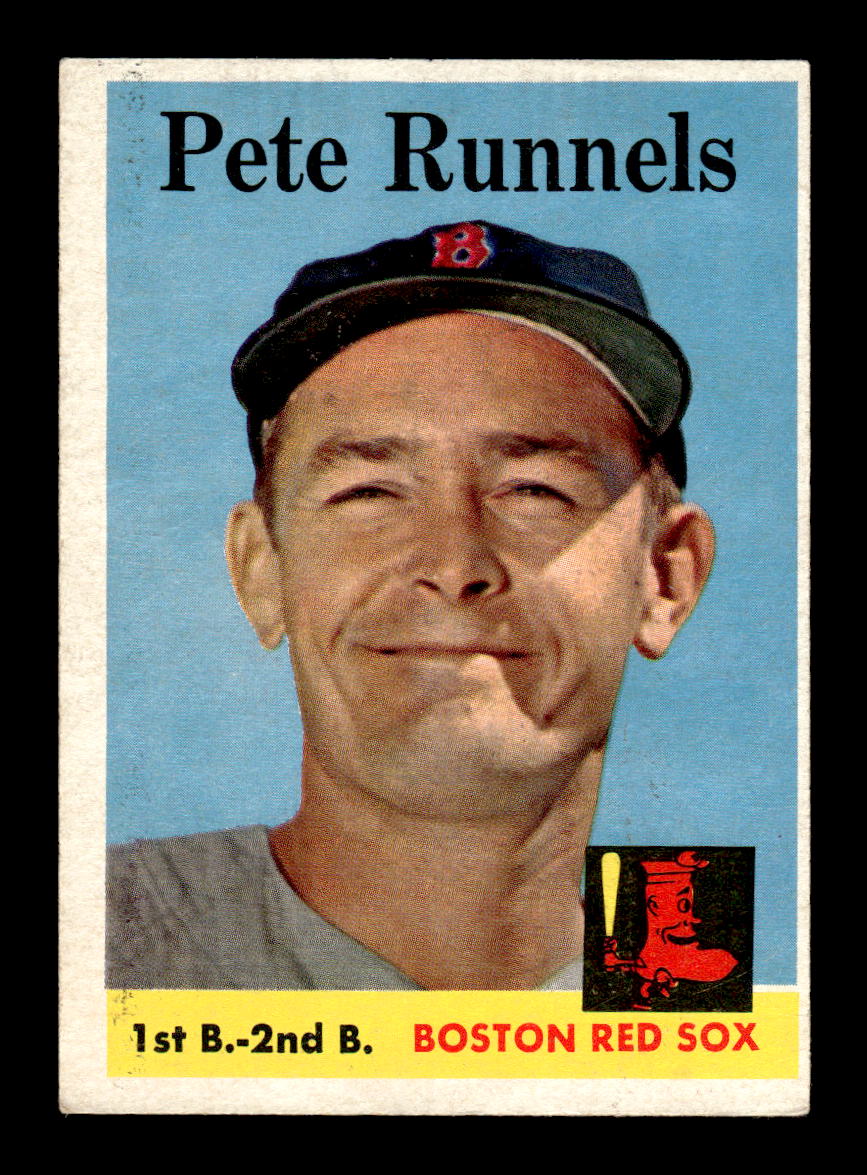 1958 Topps #265 Pete Runnels Boston Red Sox VGEX HOF10009808