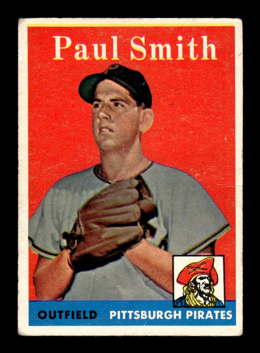 1958 Topps #269 Paul Smith Pittsburgh Pirates VGEX HOF10009812