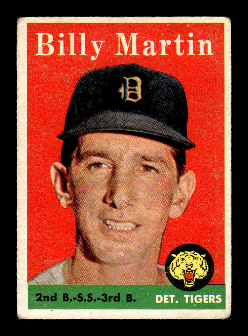 1958 Topps #271 Billy Martin Detroit Tigers VG HOF10009814
