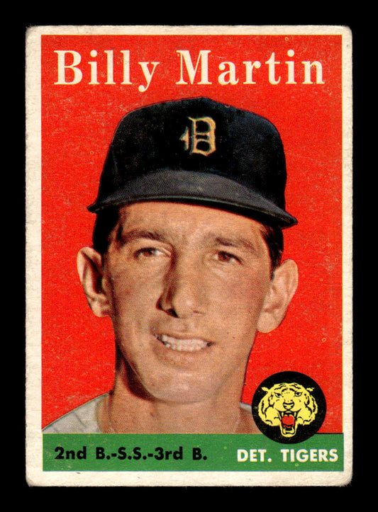 1958 Topps #271 Billy Martin Detroit Tigers VG HOF10009814