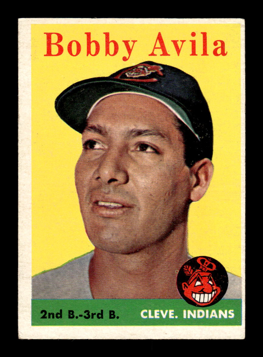 1958 Topps #276 Bobby Avila Cleveland Indians VGEX HOF10009819