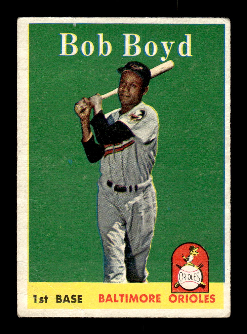 1958 Topps #279 Bob Boyd Baltimore Orioles VGEX HOF10009822