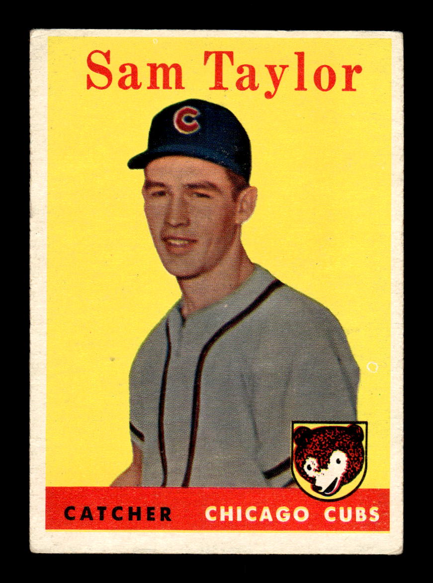 1958 Topps #281 Sam Taylor Chicago Cubs VGEX HOF10009824