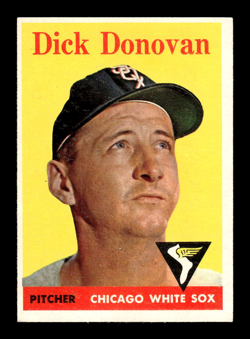 1958 Topps #290 Dick Donovan Chicago White Sox VGEX HOF10009833