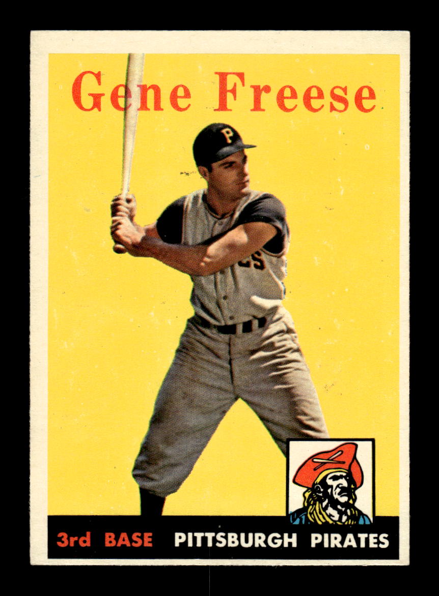 1958 Topps #293 Gene Freese Pittsburgh Pirates EX HOF10009836