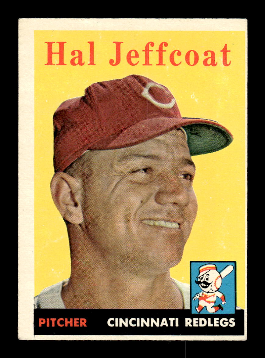 1958 Topps #294 Hal Jeffcoat Cincinnati Redlegs VGEX HOF10009837