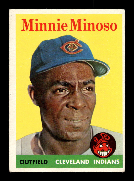 1958 Topps #295 Minnie Minoso Cleveland Indians EX HOF10009838