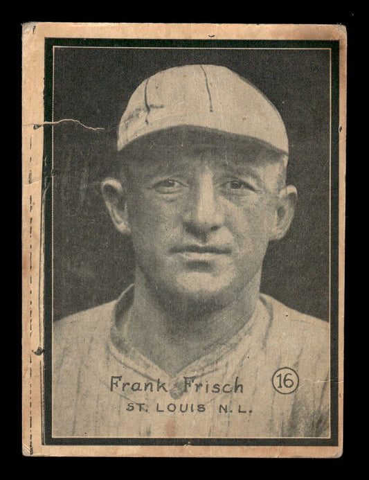 1931 W517 #16 Frankie Frisch St. Louis Cardinals Poor HOF10009874