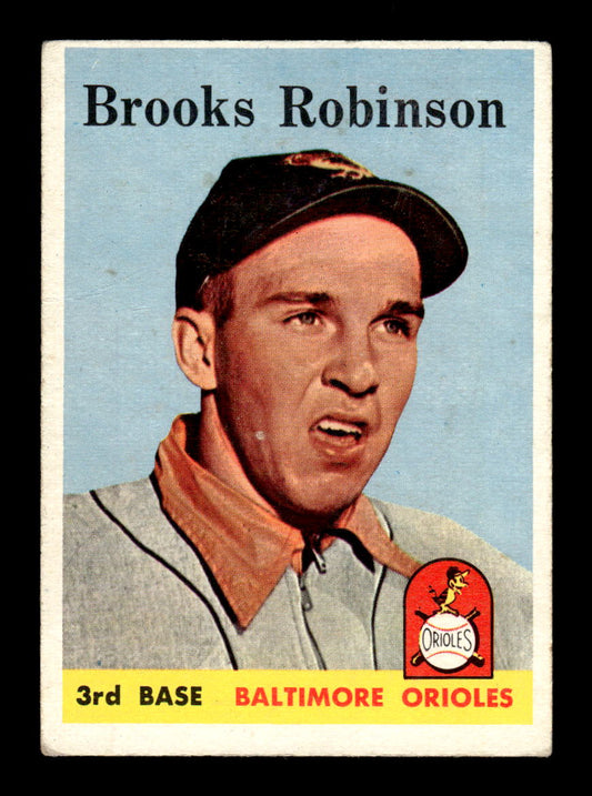 1958 Topps #307 Brooks Robinson Baltimore Orioles VGEX HOF10009882